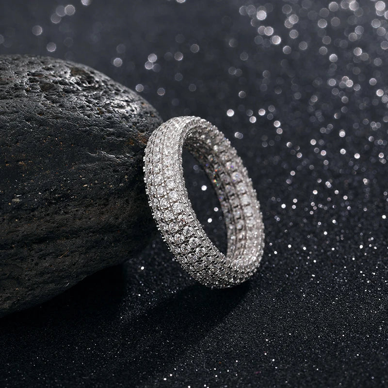 925 STERLING SILVER ETERNITY RING - Icedgame & Co