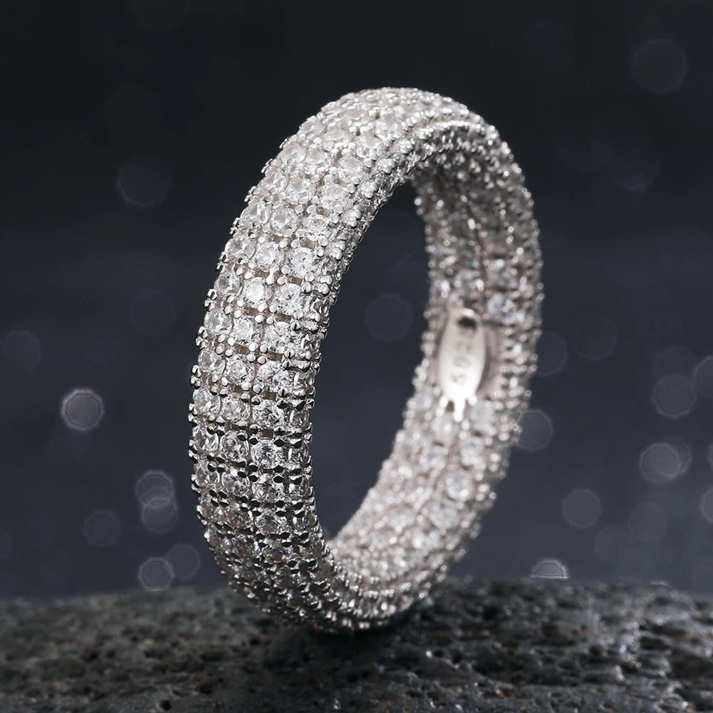 925 STERLING SILVER ETERNITY RING - Icedgame & Co