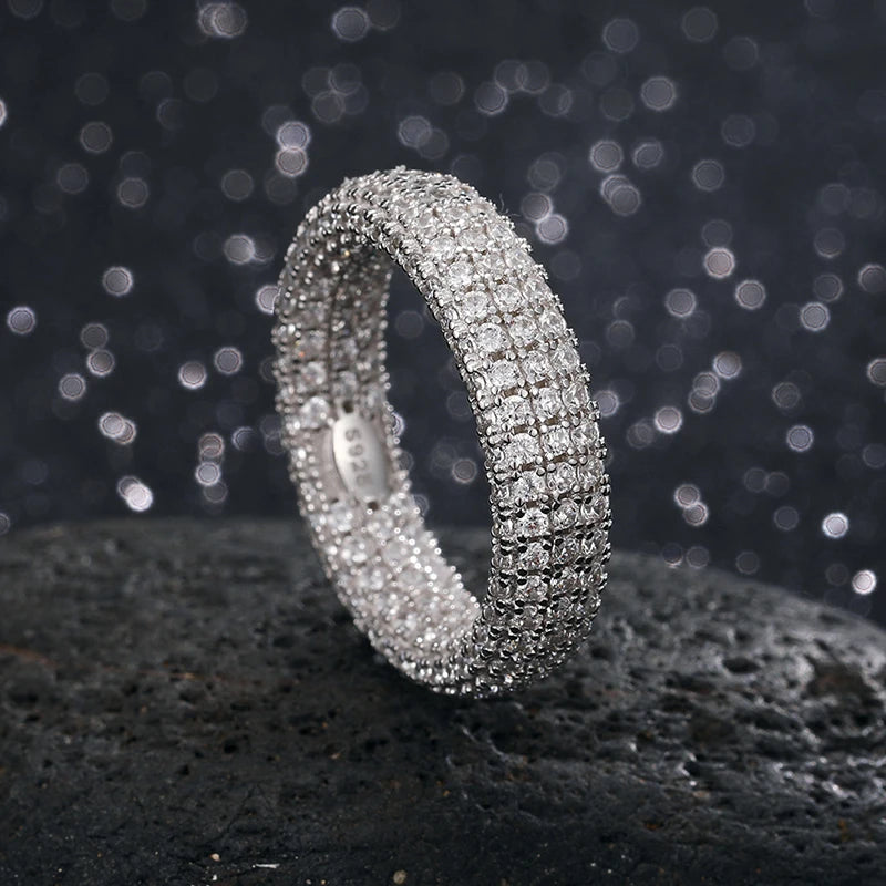 925 STERLING SILVER ETERNITY RING - Icedgame & Co