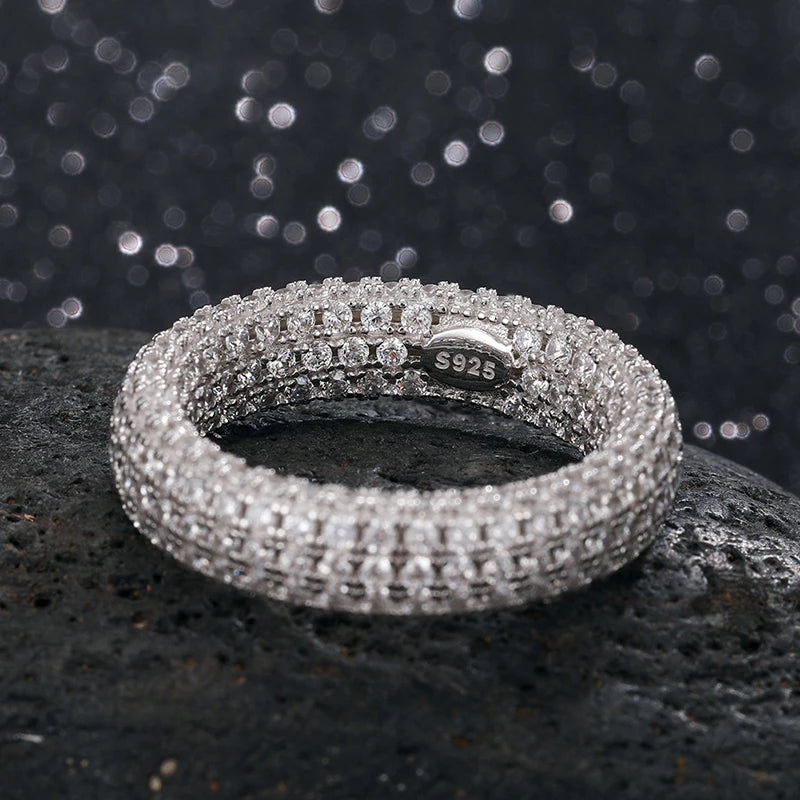 925 STERLING SILVER ETERNITY RING - Icedgame & Co