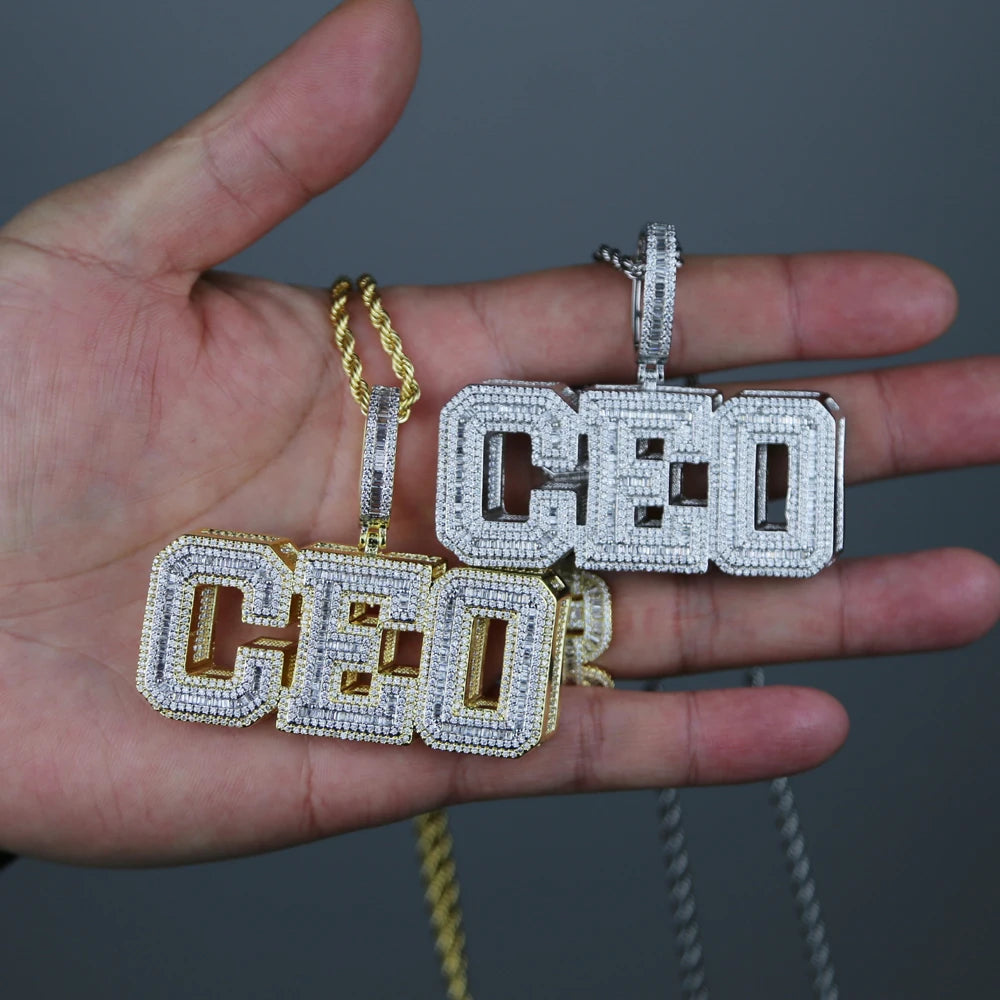 "CEO" Letter Pendant