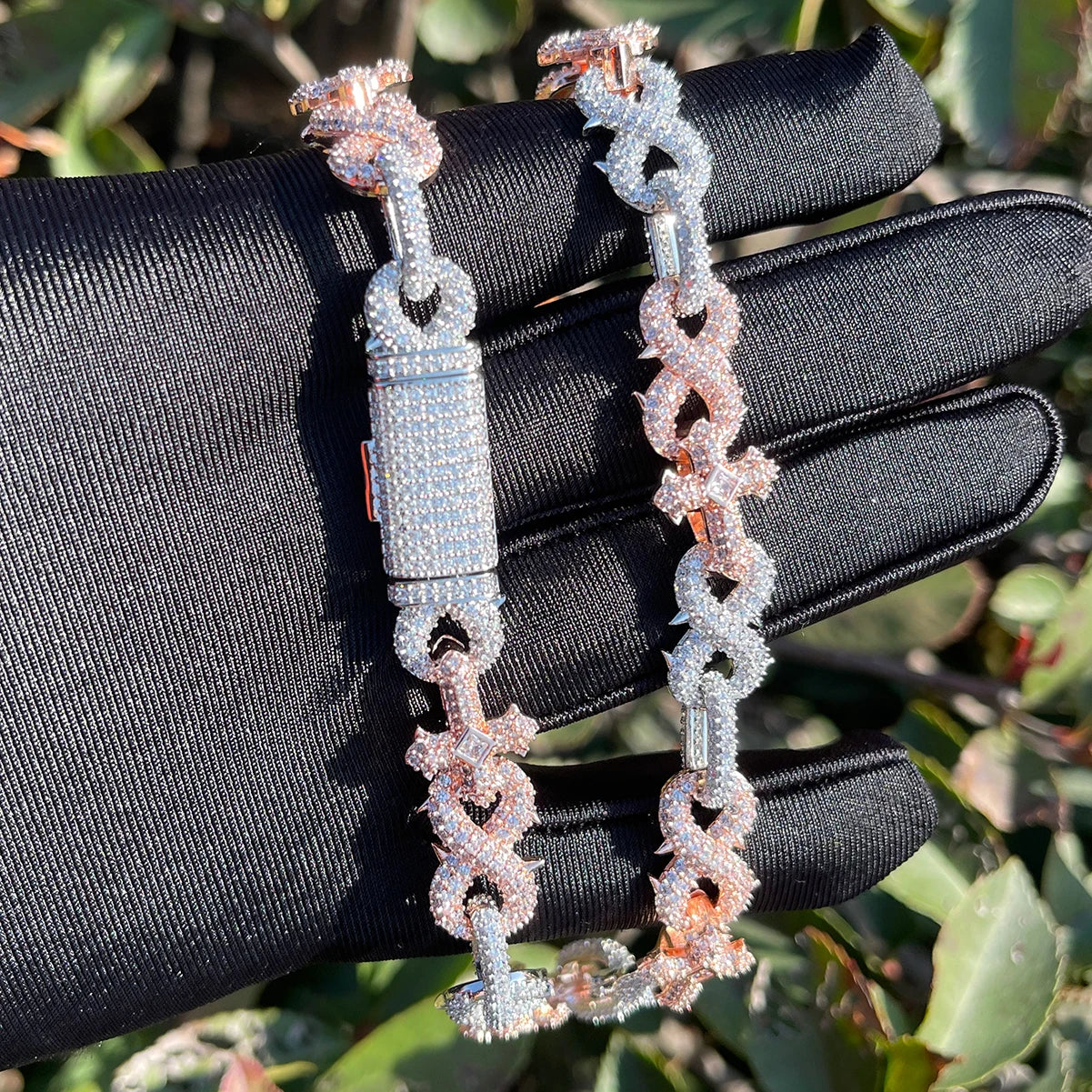 10MM ICED CLAWS INFINITY LINK CHAIN NECKLACE - Icedgame & Co