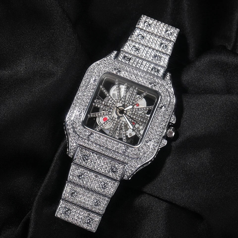 Icey Imperial Skeleton Watch