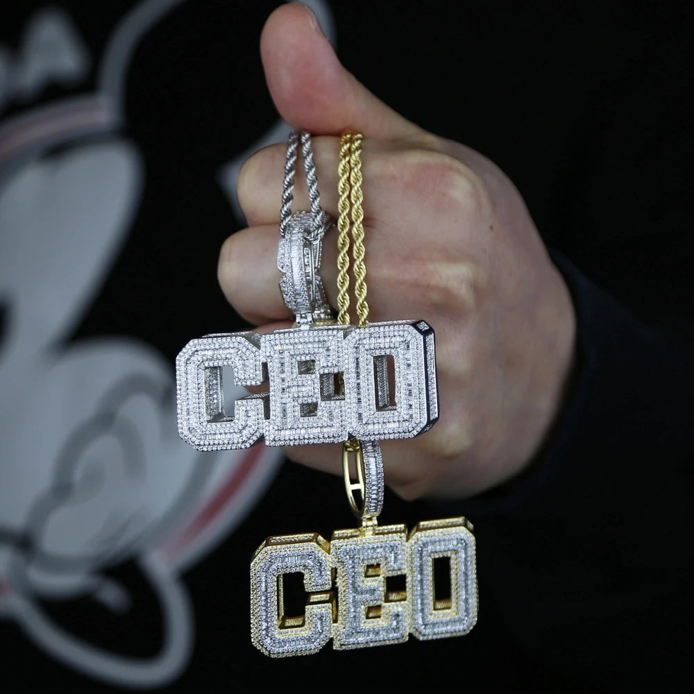 "CEO" Letter Pendant