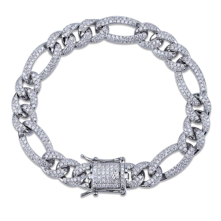 (10mm) Figaro Link Bracelet