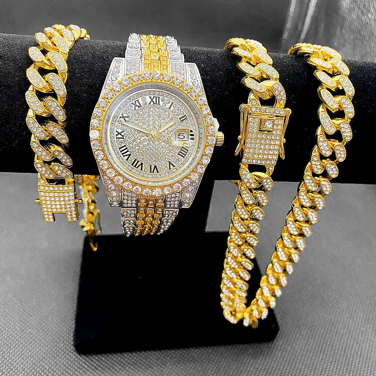 Boss Up Bundle Deals - 3 Pieces Set in Gold/Silver