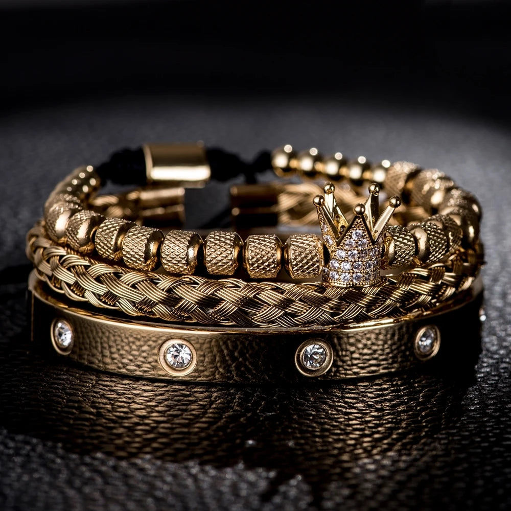 Royal Cristal Crown Bracelets