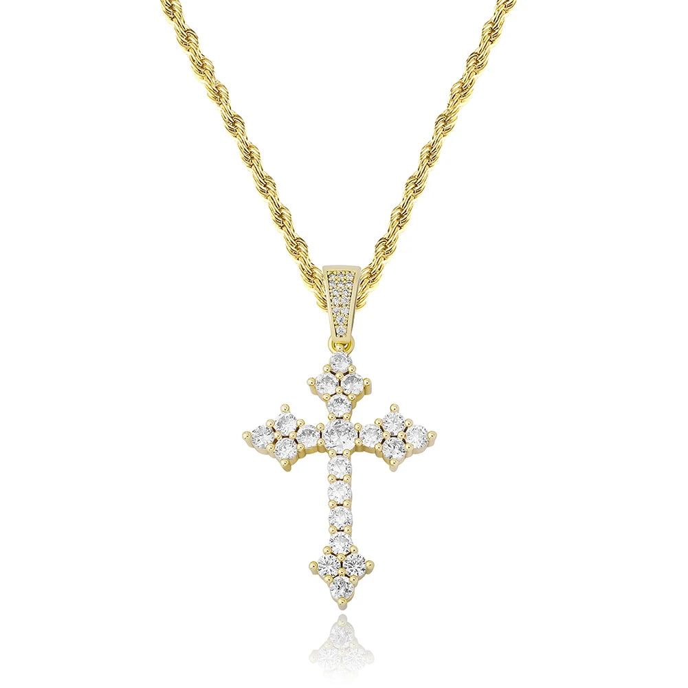Celtic Diamond Cross Pendant