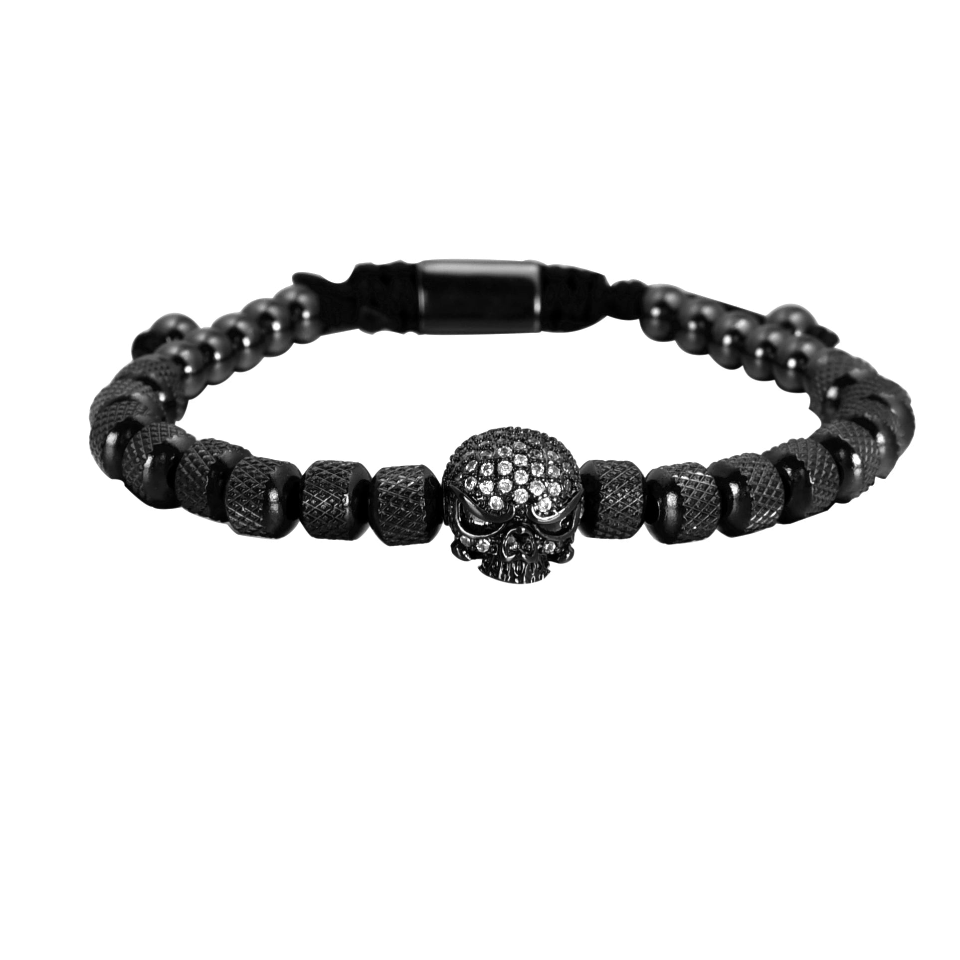 3pcs/Set Luxury Roman Skull Deluxe Bracelet