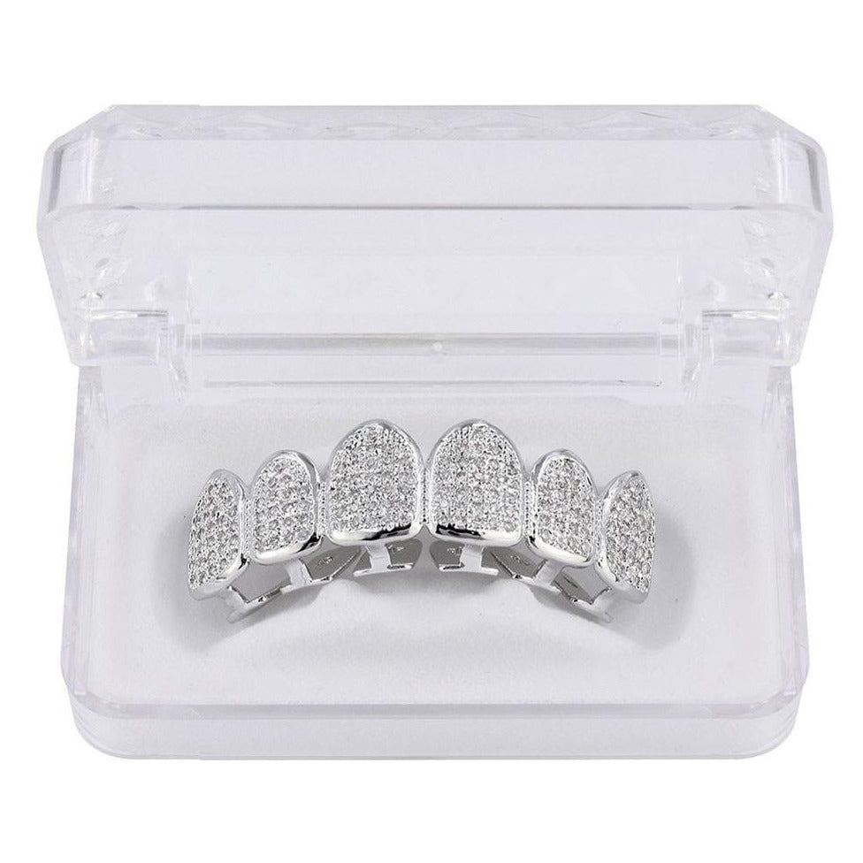 6 Teeth Iced Standard Grillz