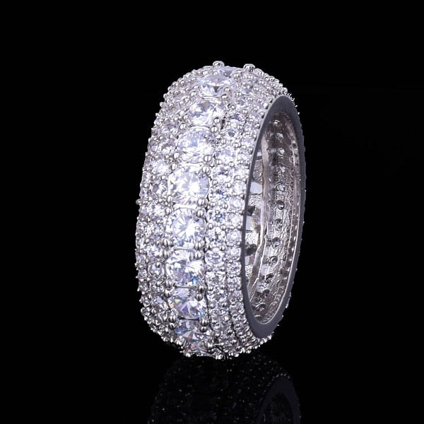 Layered Diamond Ring