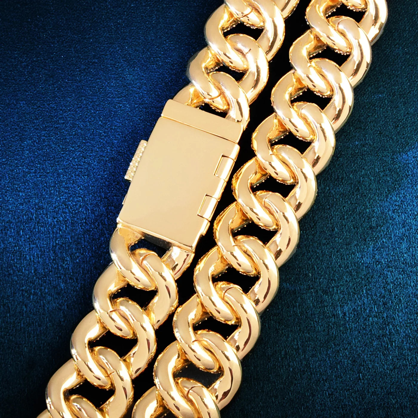 MIAMI CUBAN LINK CHAIN NECKLACE- 19MM