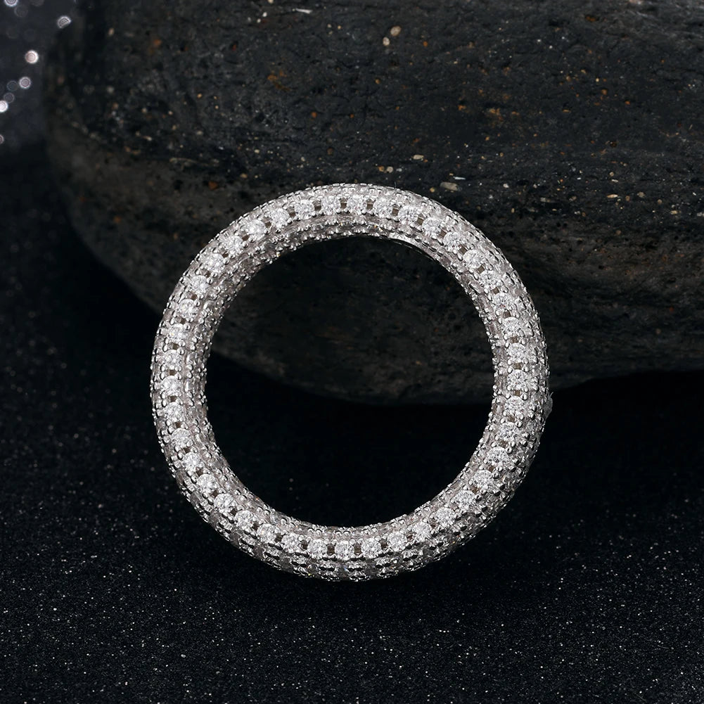 925 STERLING SILVER ETERNITY RING