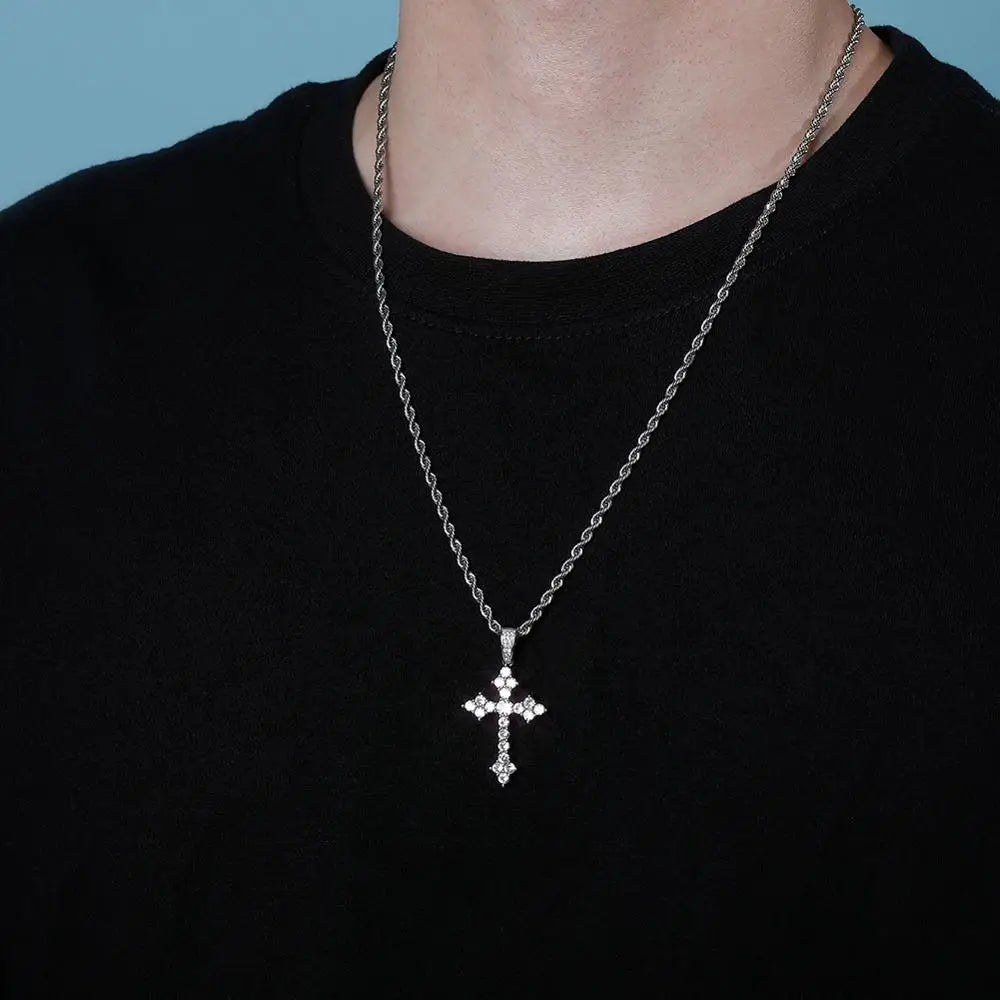 Celtic Diamond Cross Pendant