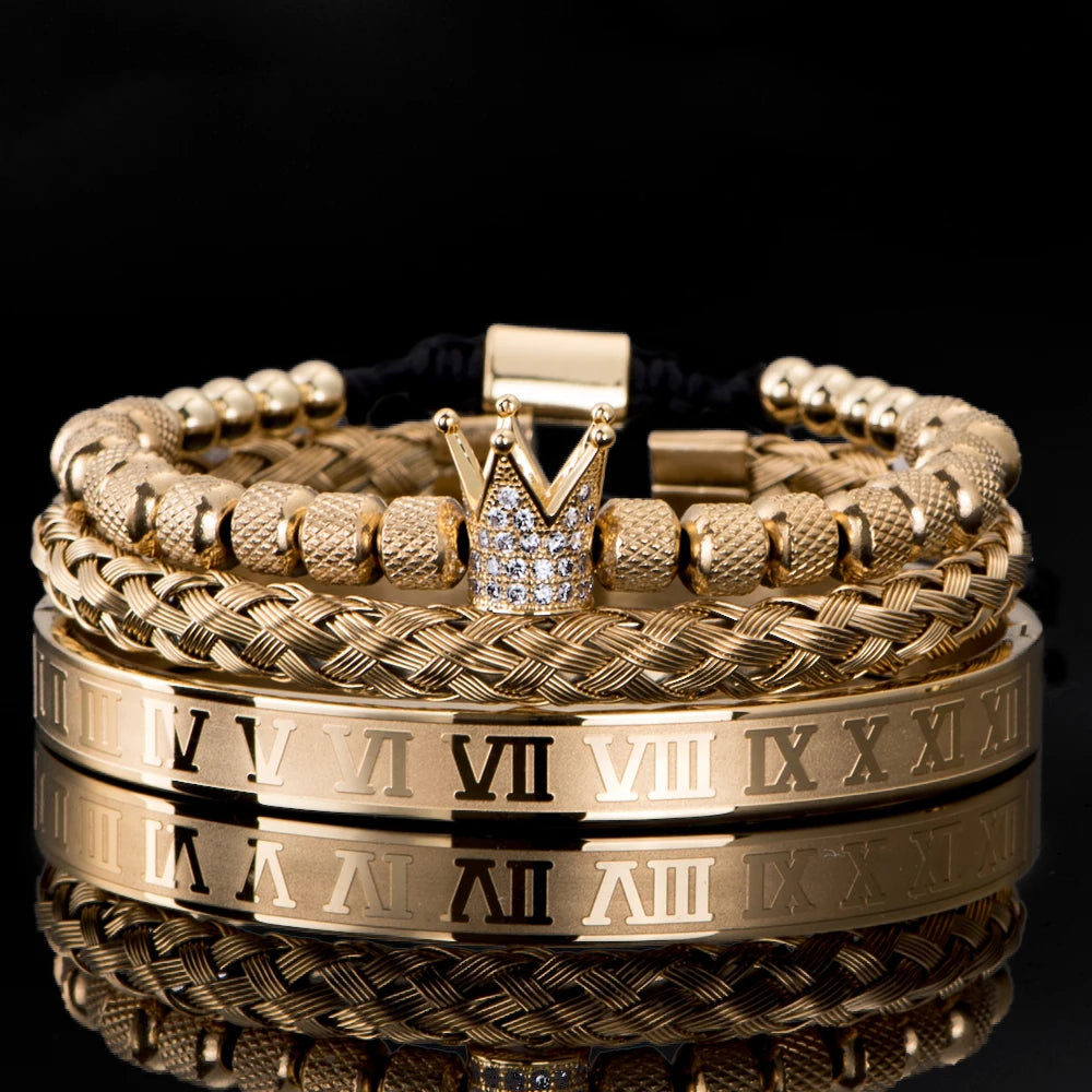 Royal Cristal Crown Bracelets