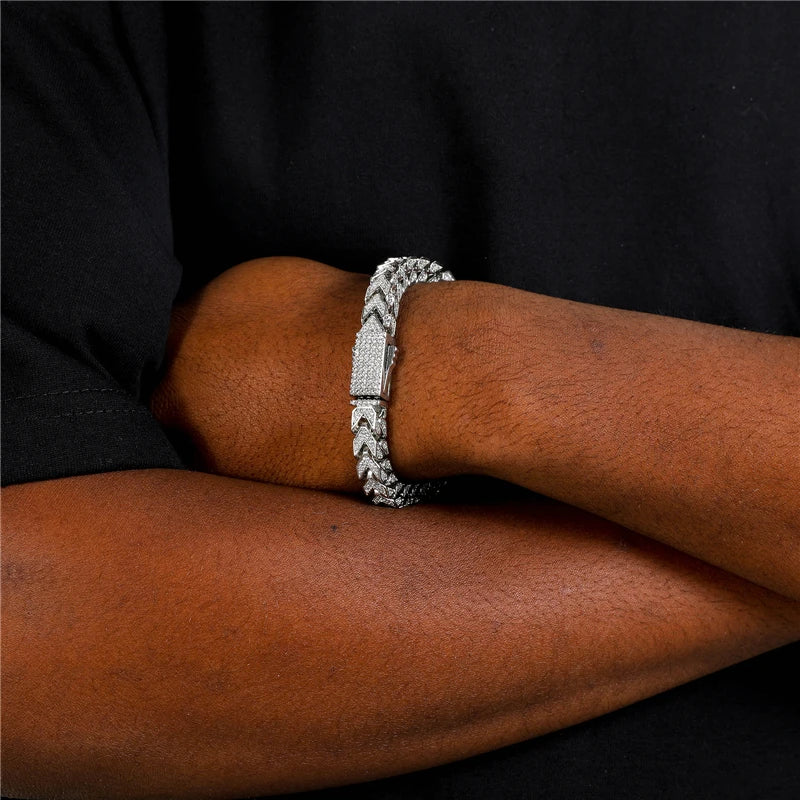 8mm Franco Link Chain Bracelet - Icedgame & Co