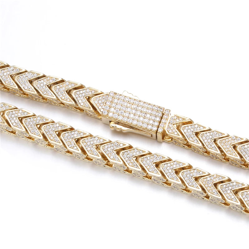 8mm Franco Link Chain Bracelet - Icedgame & Co