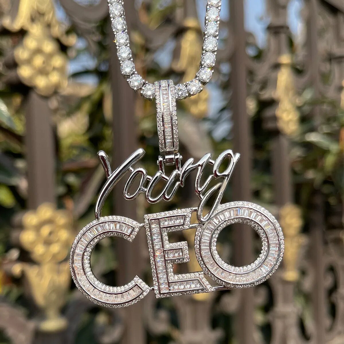 Iced Out "Young CEO" Necklace