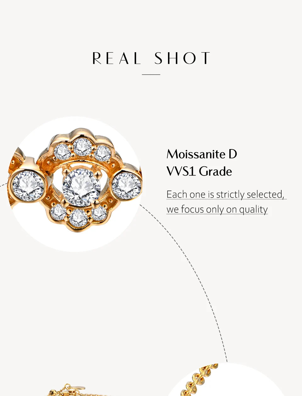 Women's S925 Moissanite Radiant Circlet Elegance Diamond Bracelet