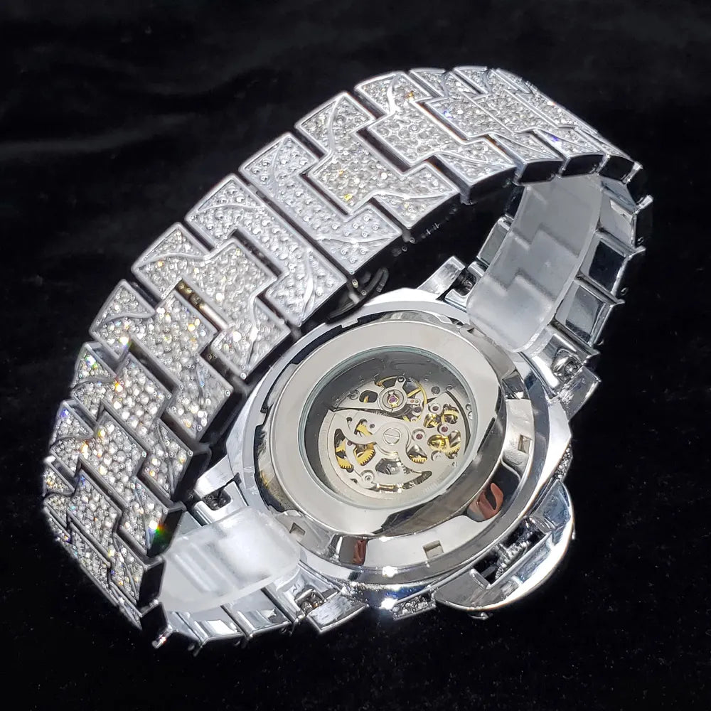 New Hollow Automatic Mechanical Hardlex Dial Watch