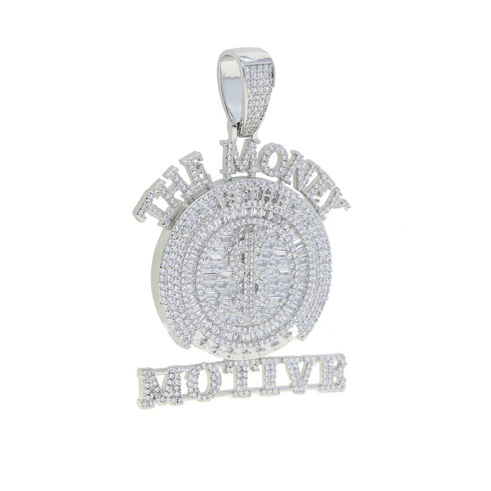 Iced Out "The Money Motive" Pendant