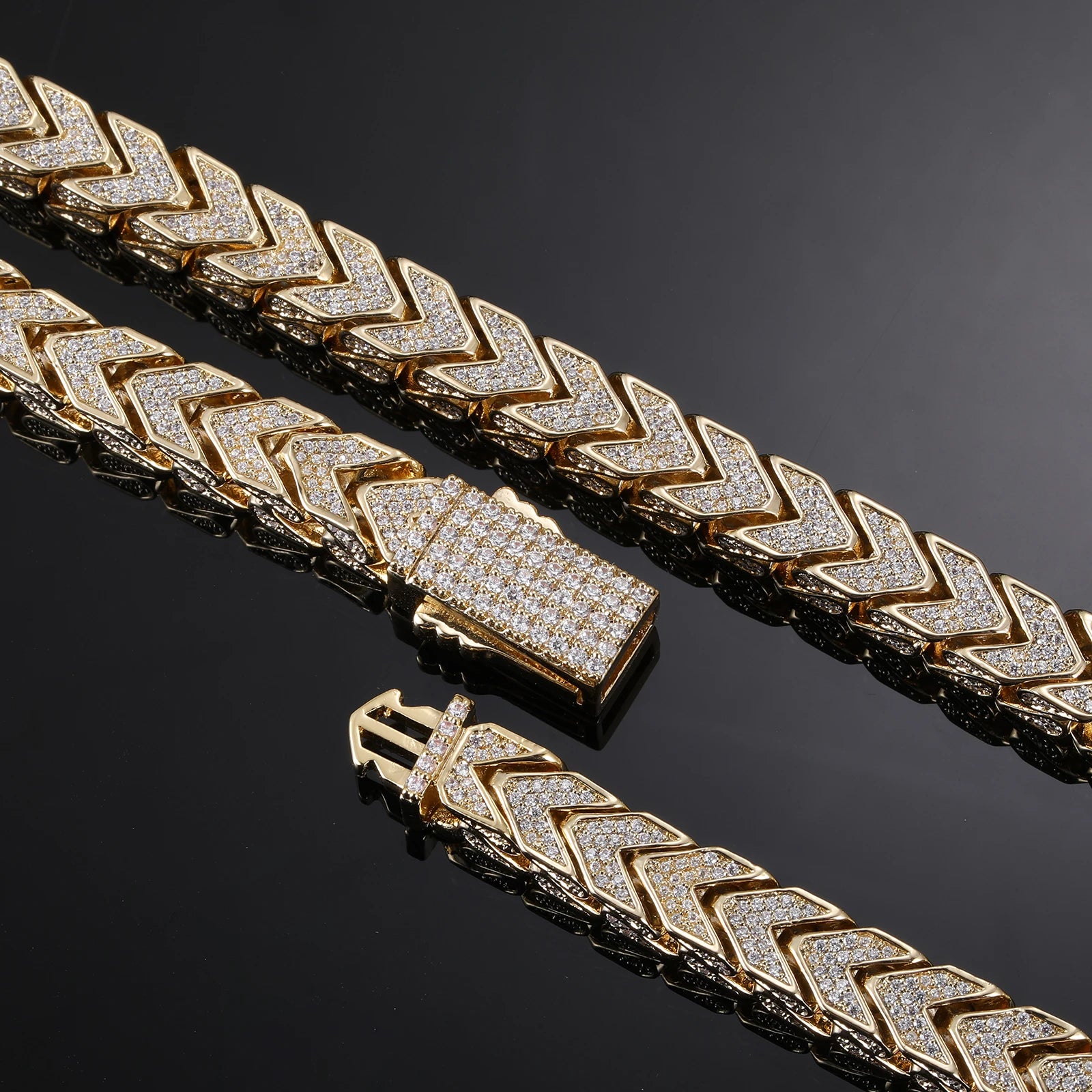 8mm Franco Link Chain Bracelet - Icedgame & Co