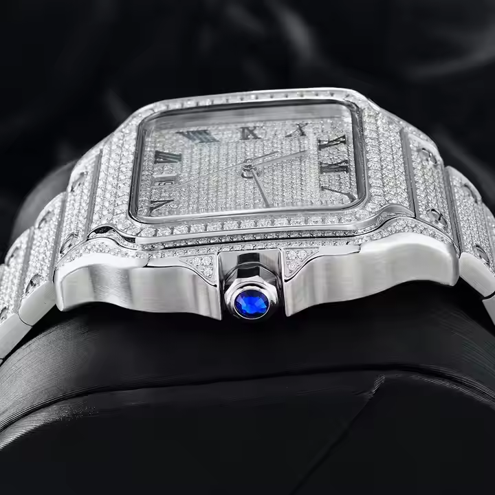 Moissanite Ice Imperial Diamond Watch - 48mm