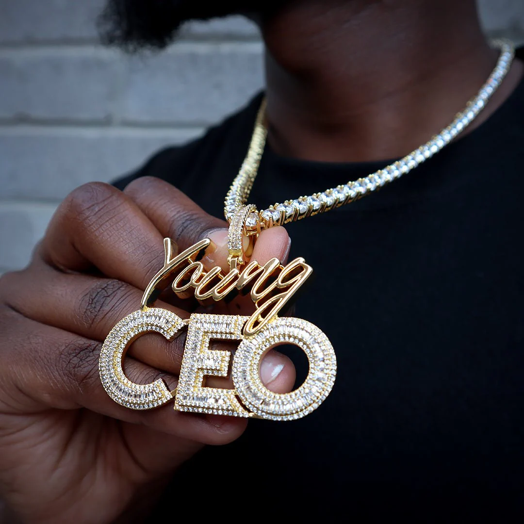 Iced Out "Young CEO" Pendant