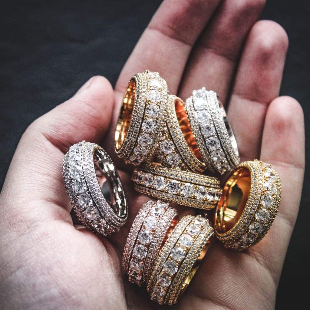 Layered Diamond Ring
