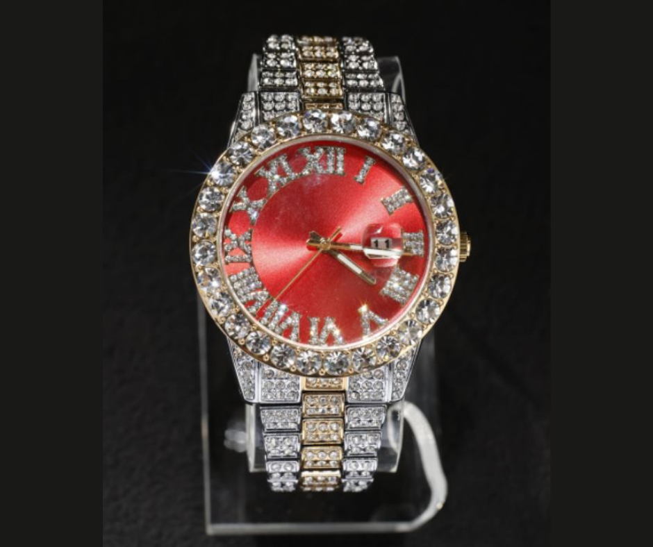 Two-Tone Bust Down Watch