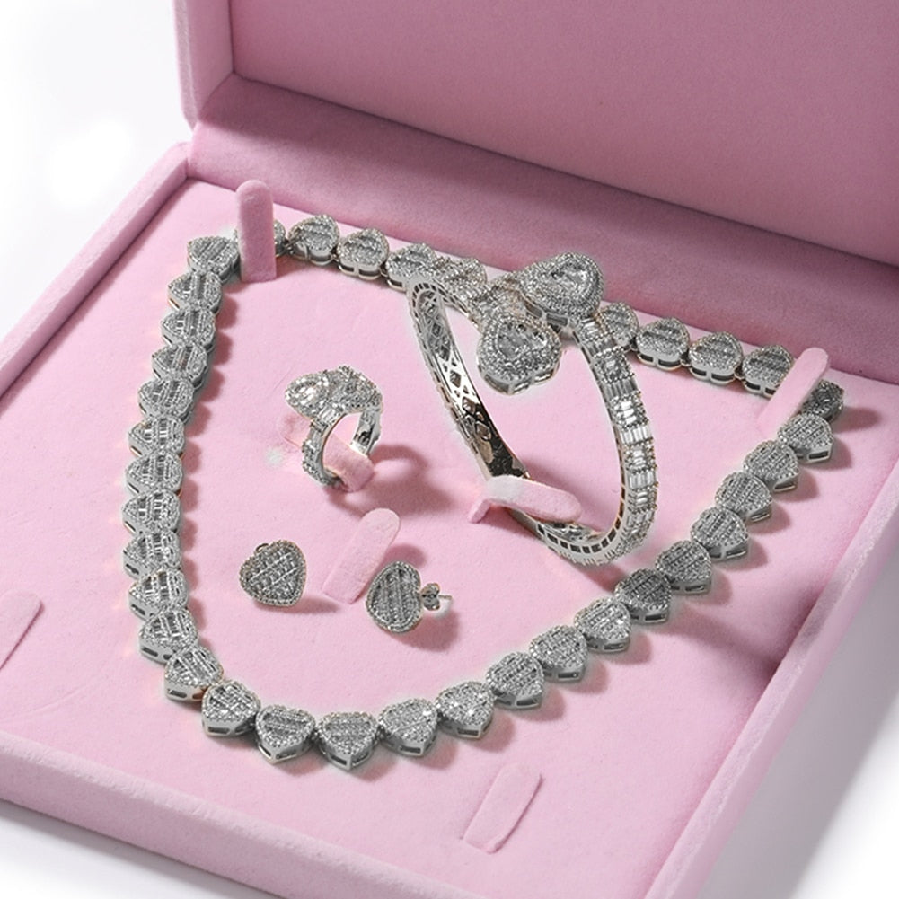 Heart Glacier Glam Jewelry Set II