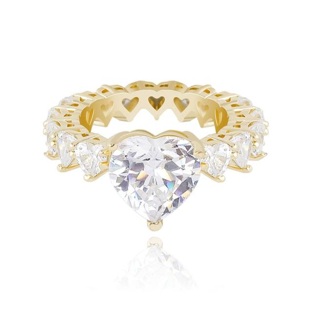 ETERNALITY HEARTS LOVES - GOLD / WHITE GOLD / ROSE GOLD