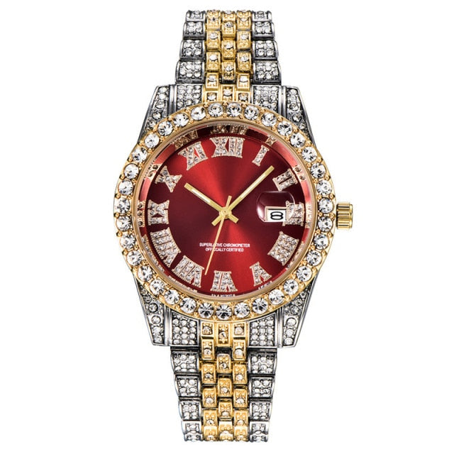 Two-Tone Bust Down Watch