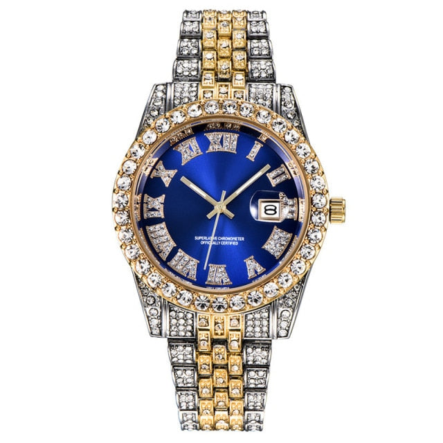 Two-Tone Bust Down Watch