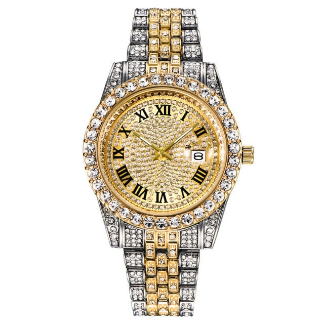 Two-Tone Bust Down Watch